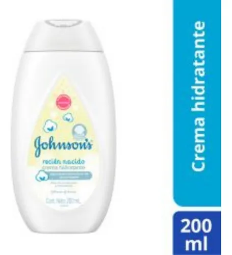 JOHNSON´S BABY CREMA HIDRATANTE PARA RECIEN NACIDO 200ML